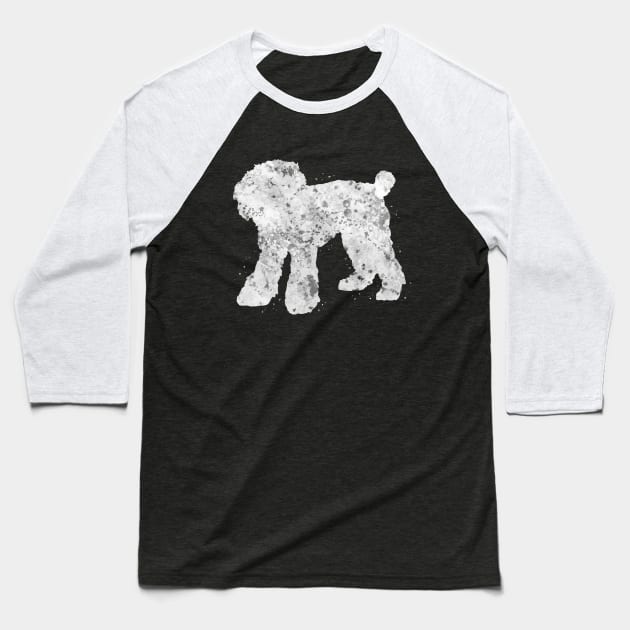 Toy Poodle dog Baseball T-Shirt by Yahya Art